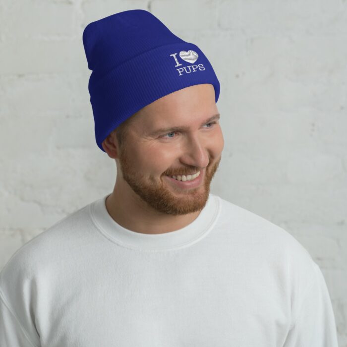 Cuffed Beanie - I Heart Pups - Image 5