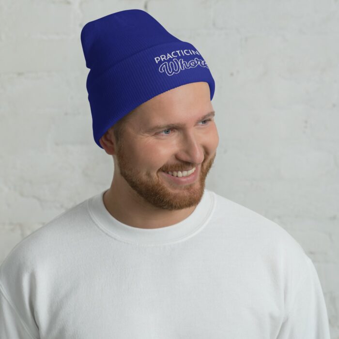 Cuffed Beanie - Practicing Whore - Image 5