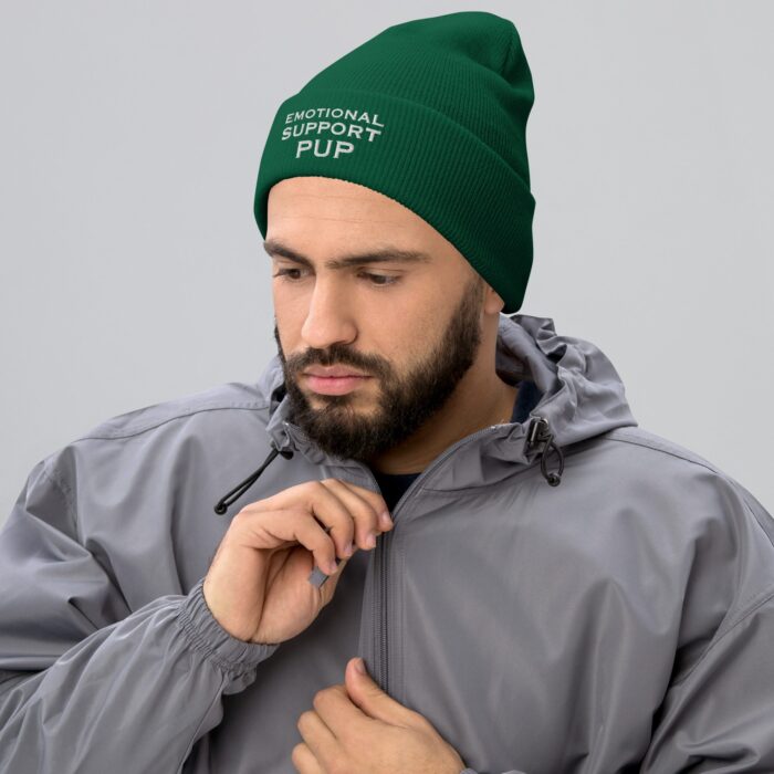 Cuffed Beanie - Emotional Support Pup - Image 8