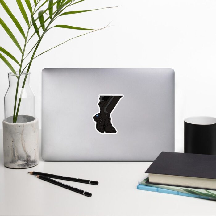 Vinyl Stickers - Black Leather Boots - Image 5