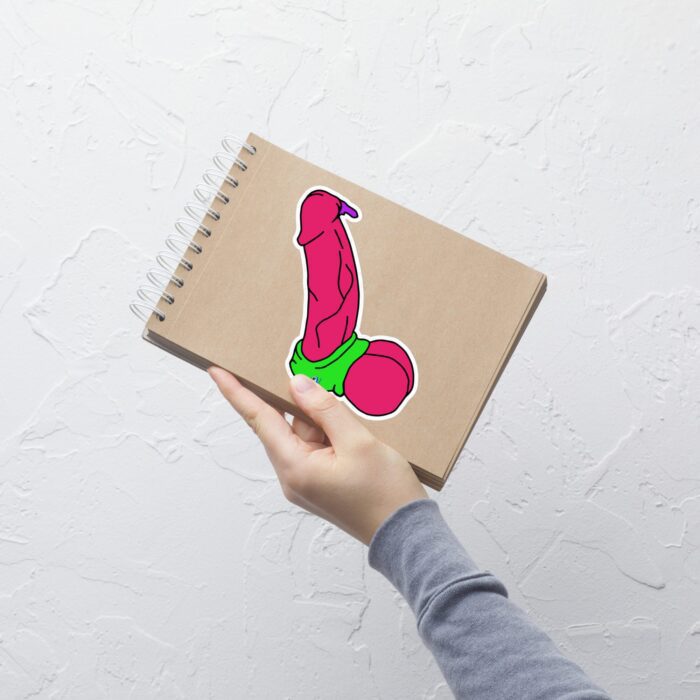 Vinyl Stickers - Pop Art Cock and Ball Stretcher