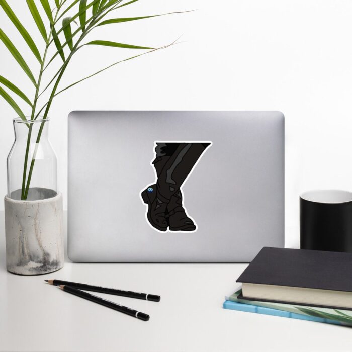 Vinyl Stickers - Black Leather Boots - Image 8