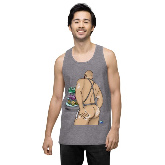 Men’s premium tank top - Cakes - Image 42