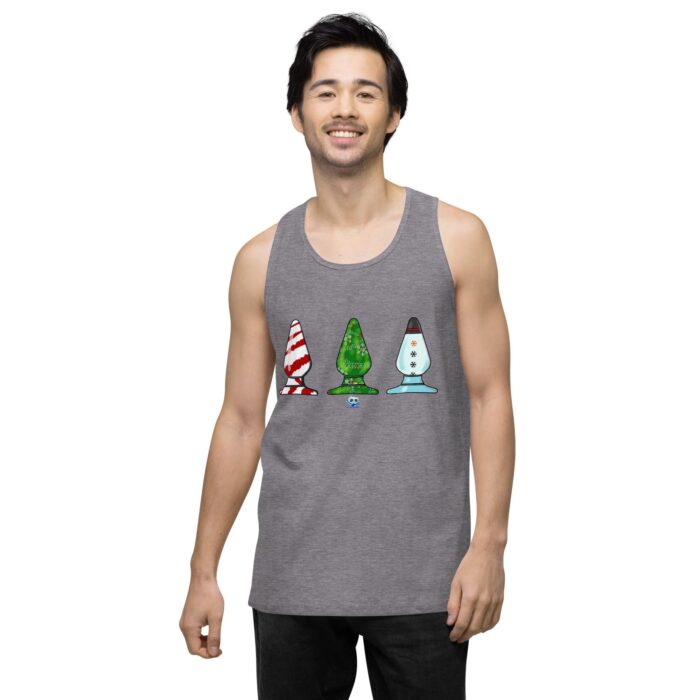 Men’s premium tank top - Holiday Butt Plugs - Image 42