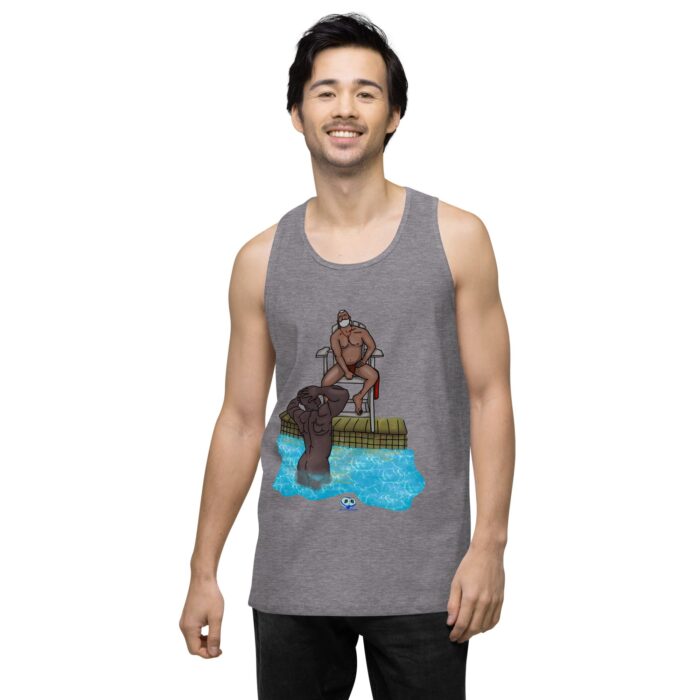 Men’s premium tank top - Lifeguard - Image 18