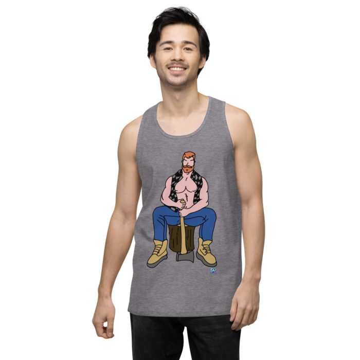 Men’s premium tank top - Lumberjack - Image 43