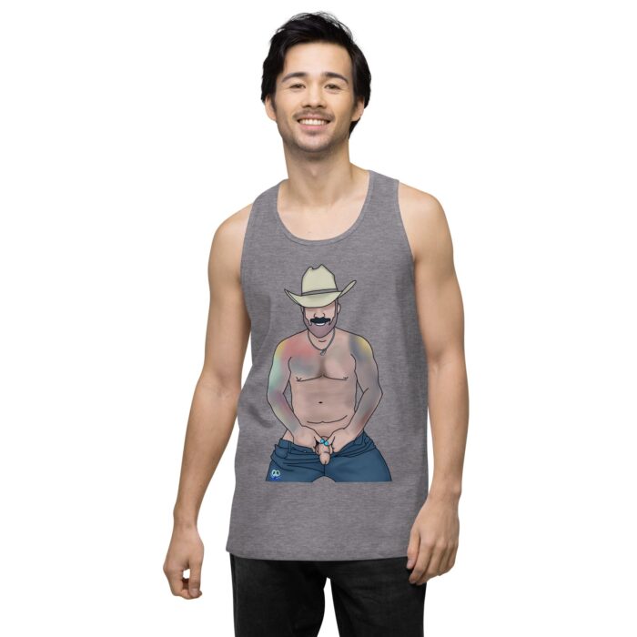 Men’s premium tank top - Show Off - Image 42