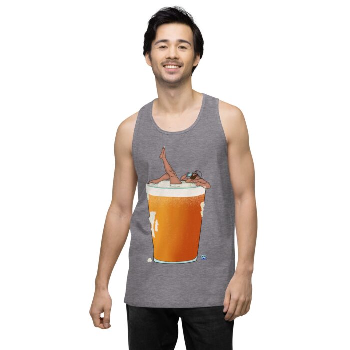 Men’s premium tank top - Great Head - Image 18