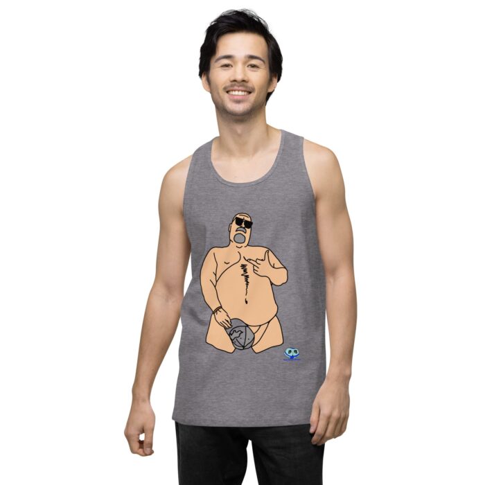 Men’s premium tank top - The Rhino - Image 42