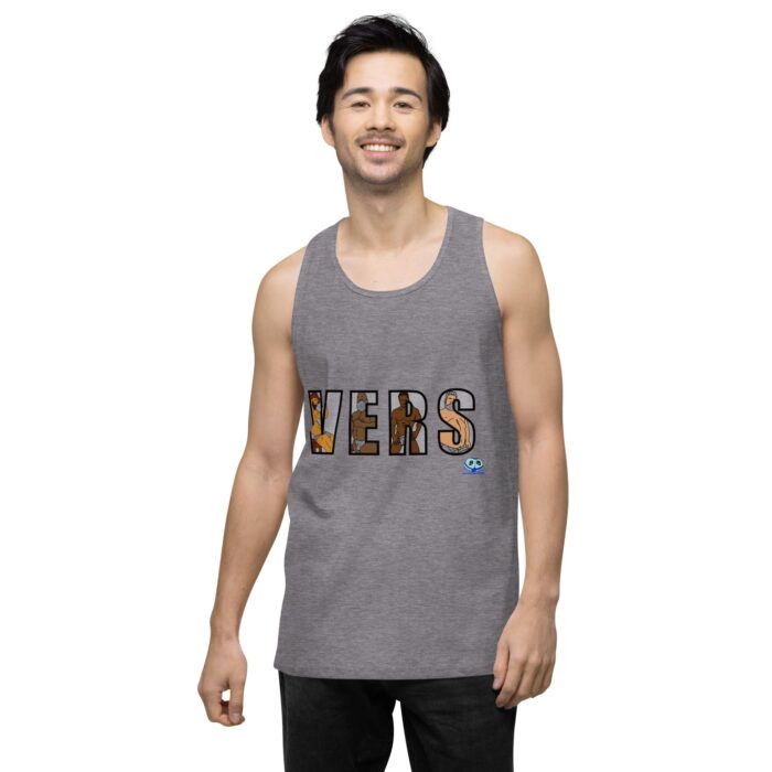 Men’s premium tank top - VERS Cutout - Image 19