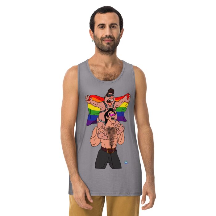 Men’s premium tank top - Beastly Buddies - Image 17