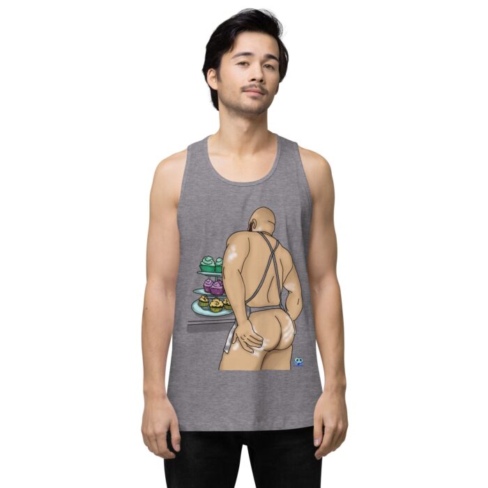Men’s premium tank top - Cakes - Image 41