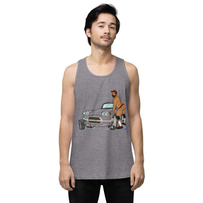 Men’s premium tank top - Car Wash - Image 42