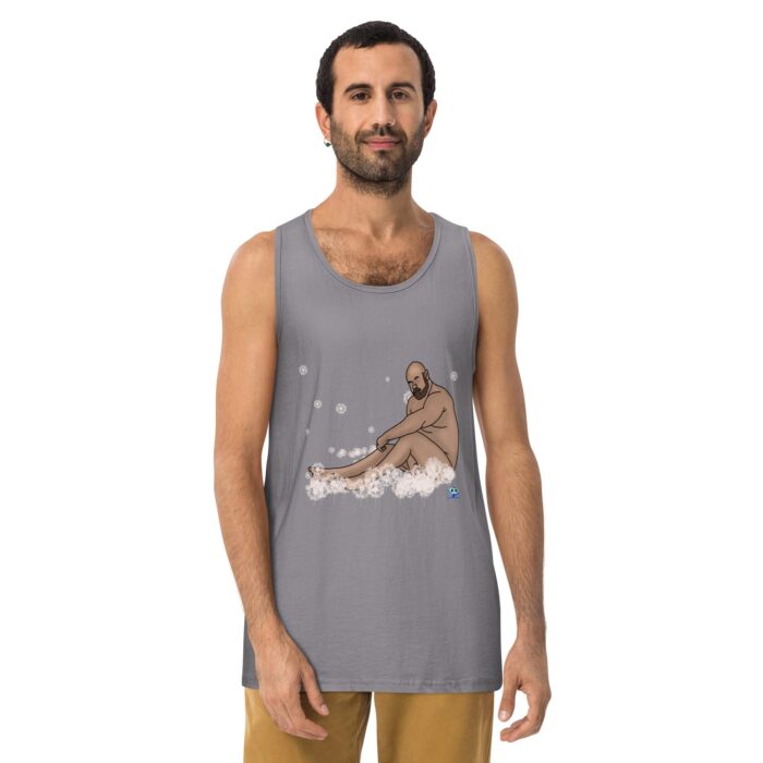 Men’s premium tank top - Dandelions - Image 18