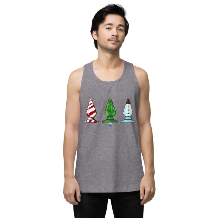 Men’s premium tank top - Holiday Butt Plugs - Image 41