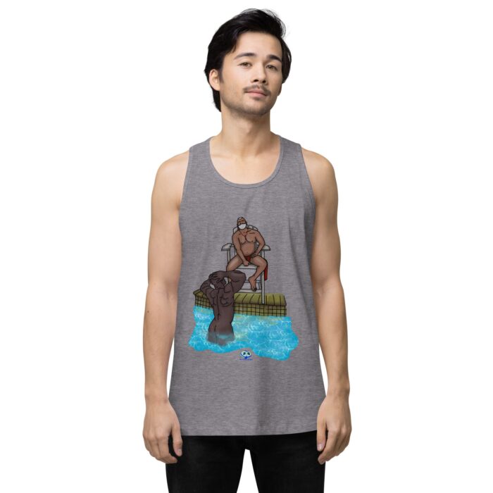 Men’s premium tank top - Lifeguard - Image 17