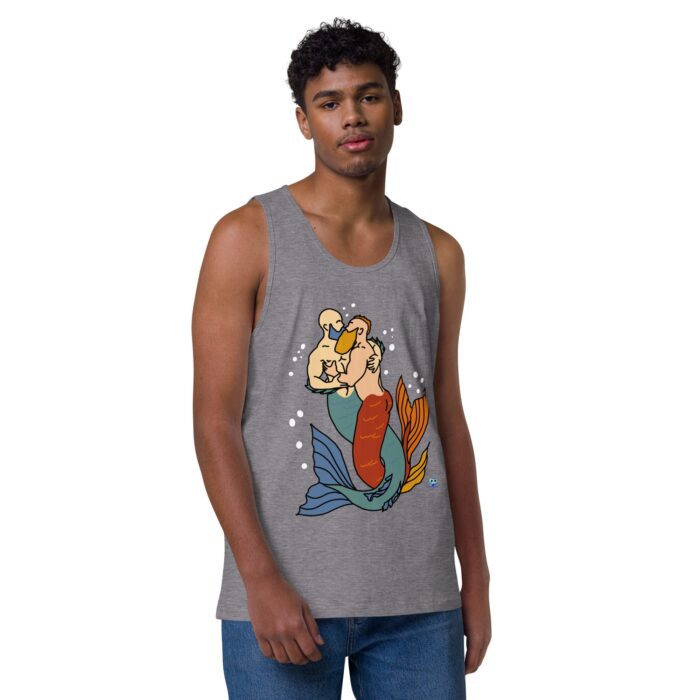 Men’s premium tank top - MerMen - Image 17