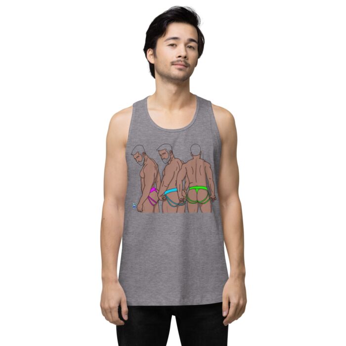 Men’s premium tank top - Neon Jocks - Image 18