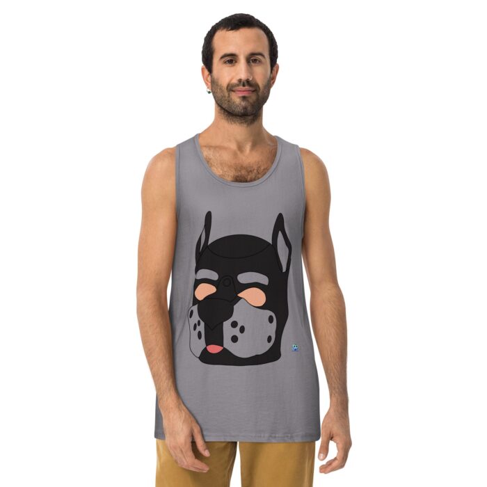 Men’s premium tank top - Pup Mask