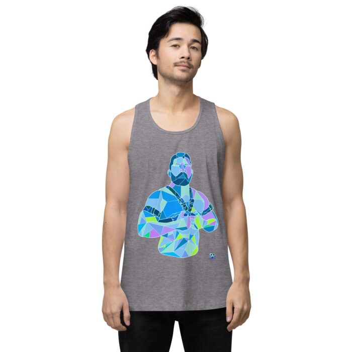 Men’s premium tank top - Shattered - Image 17