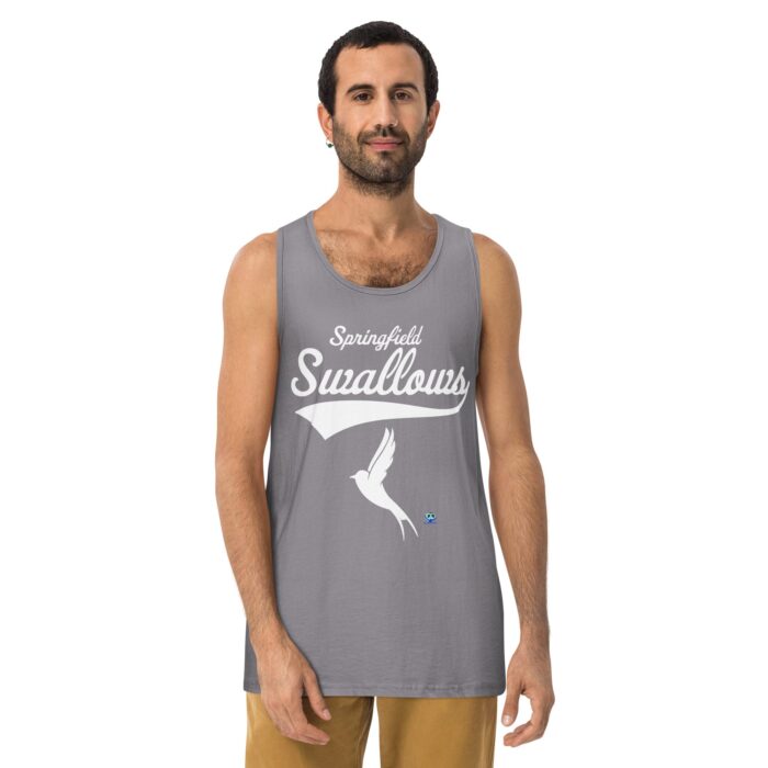 Men’s premium tank top - Springfield Swallows - Image 17