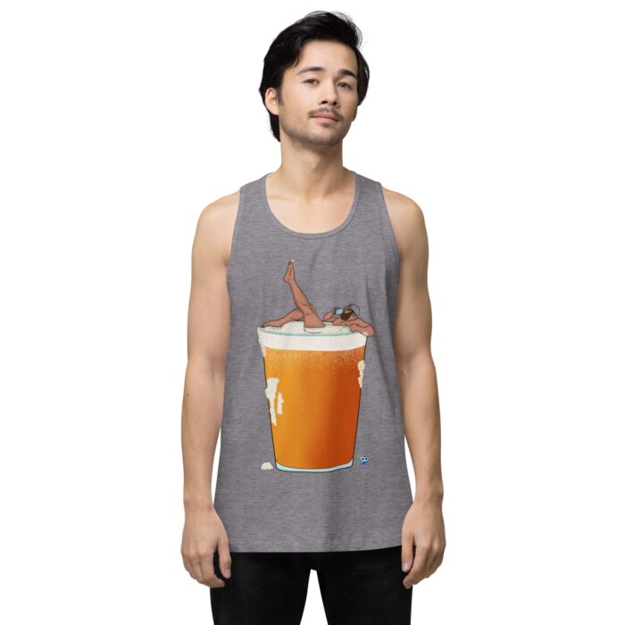 Men’s premium tank top - Great Head - Image 17