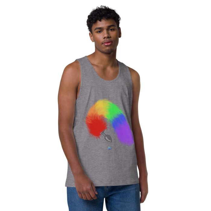 Men’s premium tank top - Tails - Image 17