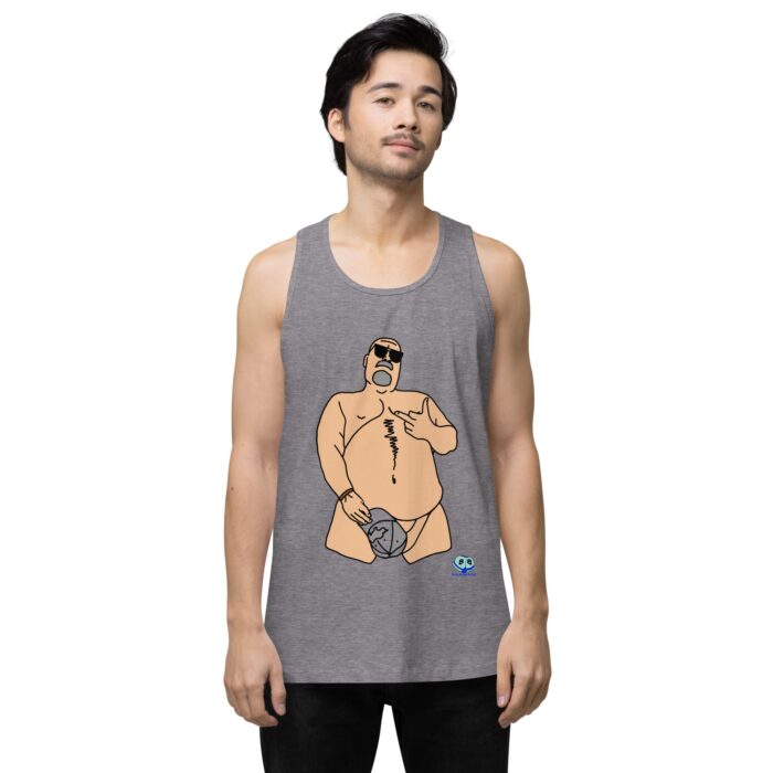 Men’s premium tank top - The Rhino - Image 41