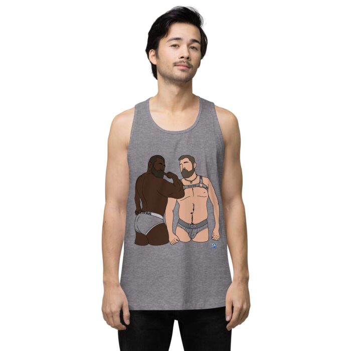 Men’s premium tank top - Top and Bottom - Image 18
