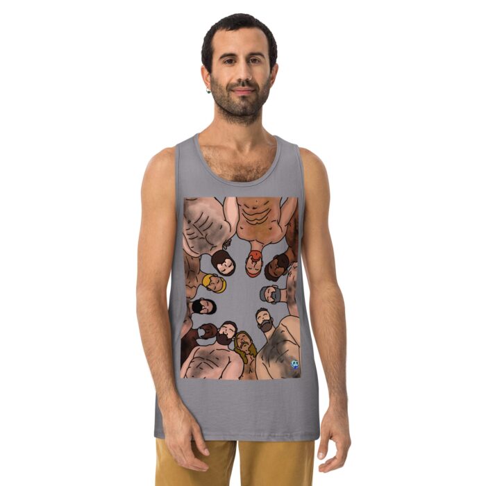 Men’s premium tank top - View From the Tops - Image 10
