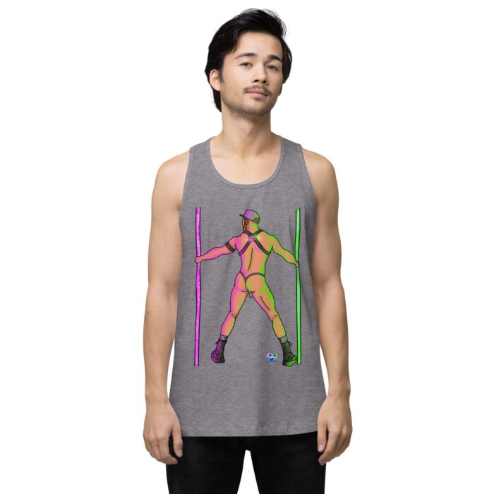 Men’s premium tank top - You Go-Go Boy - Image 42