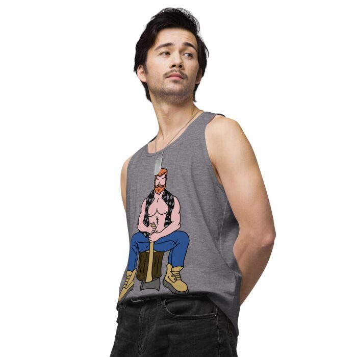 Men’s premium tank top - Lumberjack - Image 45
