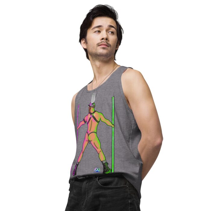 Men’s premium tank top - You Go-Go Boy - Image 45