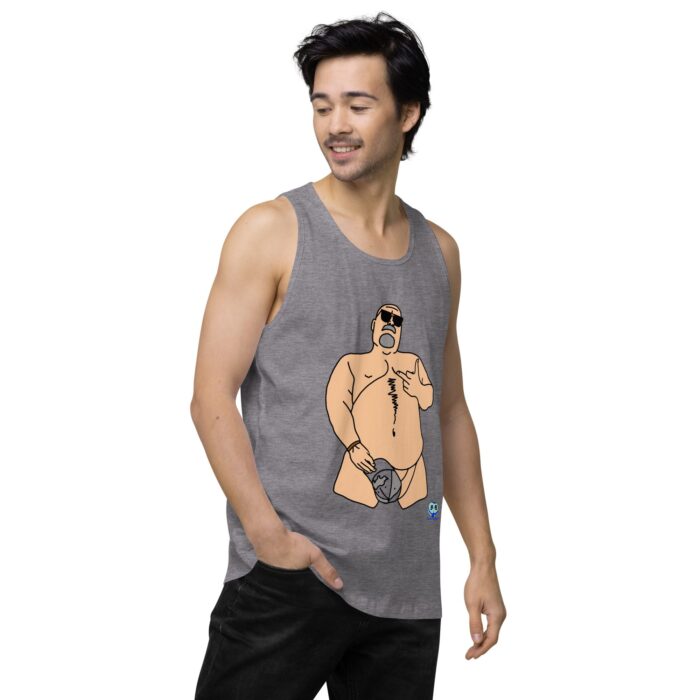 Men’s premium tank top - The Rhino - Image 43