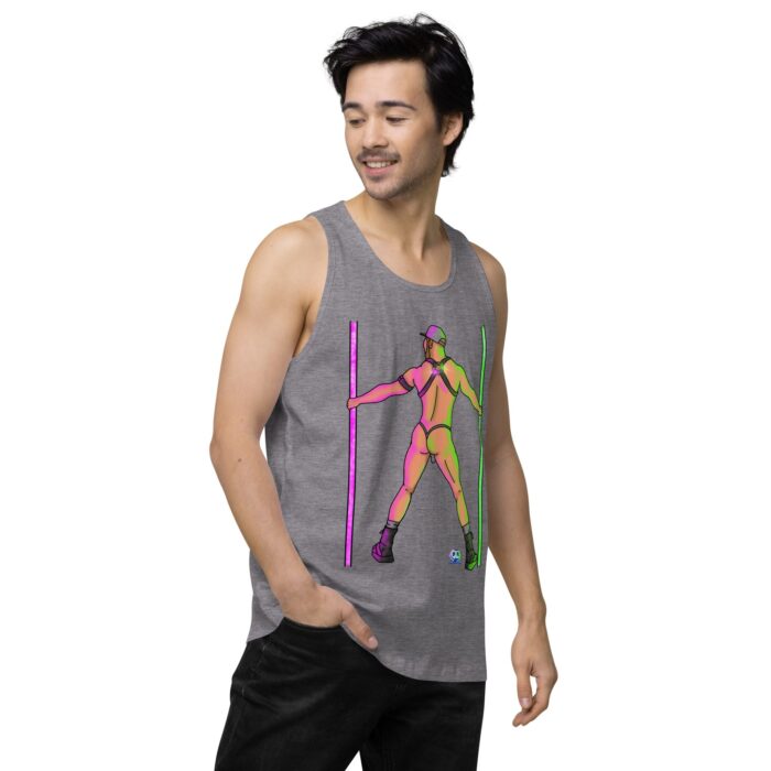 Men’s premium tank top - You Go-Go Boy - Image 44