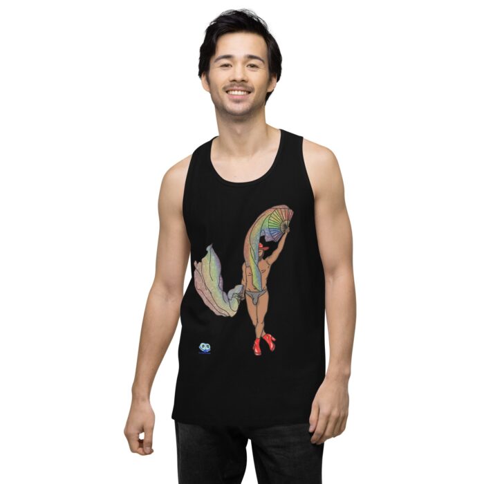 Men’s premium tank top - Flair - Image 3