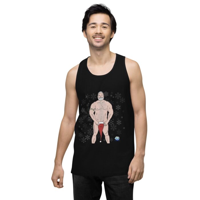 Men’s premium tank top - Frosted - Image 3