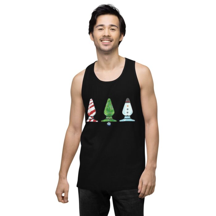 Men’s premium tank top - Holiday Butt Plugs - Image 3