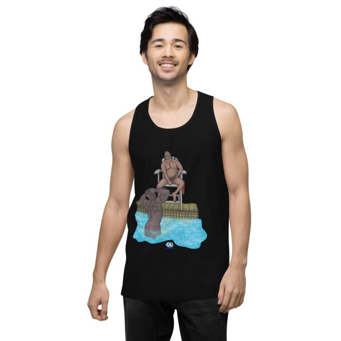 Men’s premium tank top - Lifeguard - Image 3