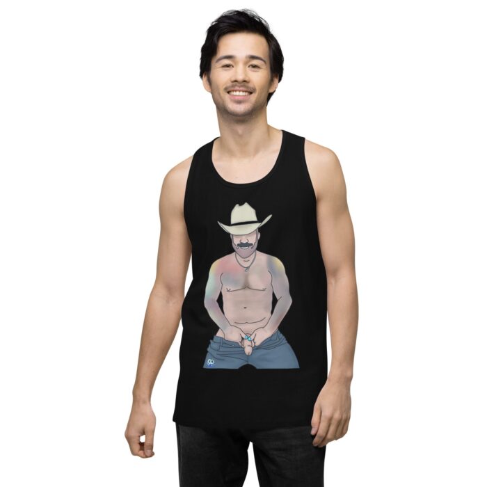 Men’s premium tank top - Show Off - Image 3