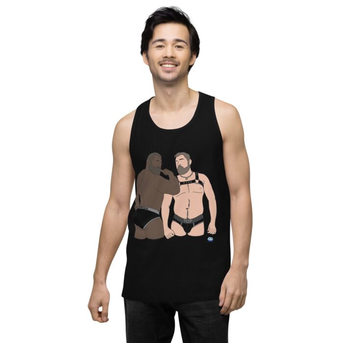 Men’s premium tank top - Top and Bottom - Image 3