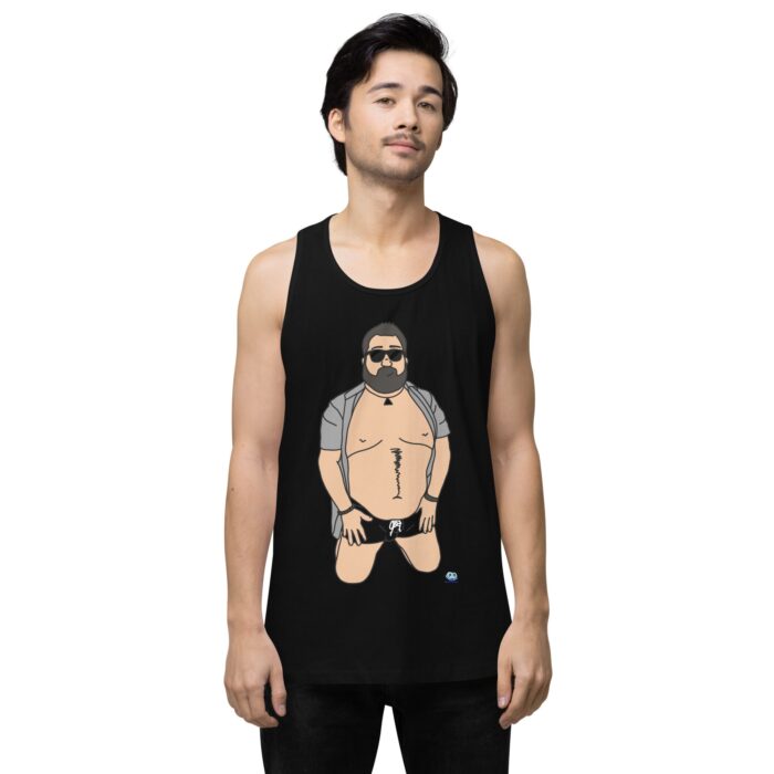 Men’s premium tank top - Confidence is Sexy - Image 2