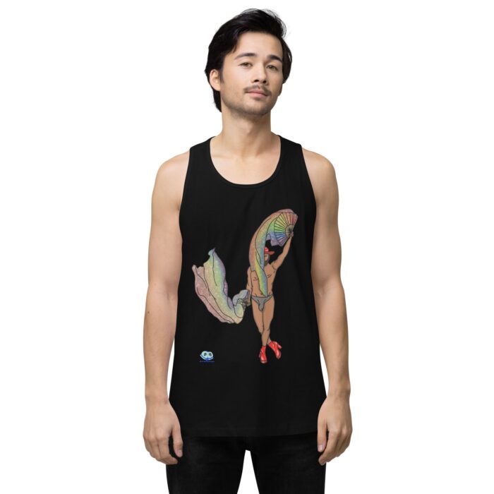 Men’s premium tank top - Flair - Image 2