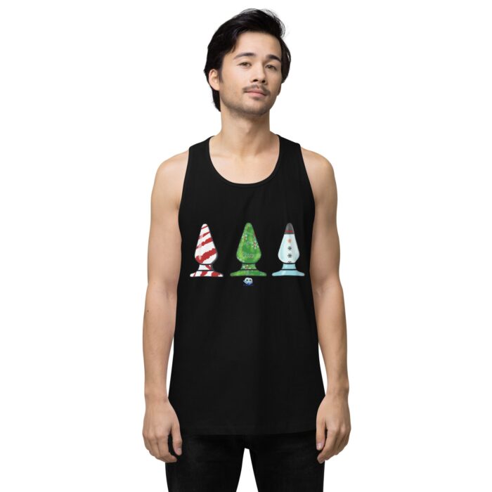 Men’s premium tank top - Holiday Butt Plugs - Image 2