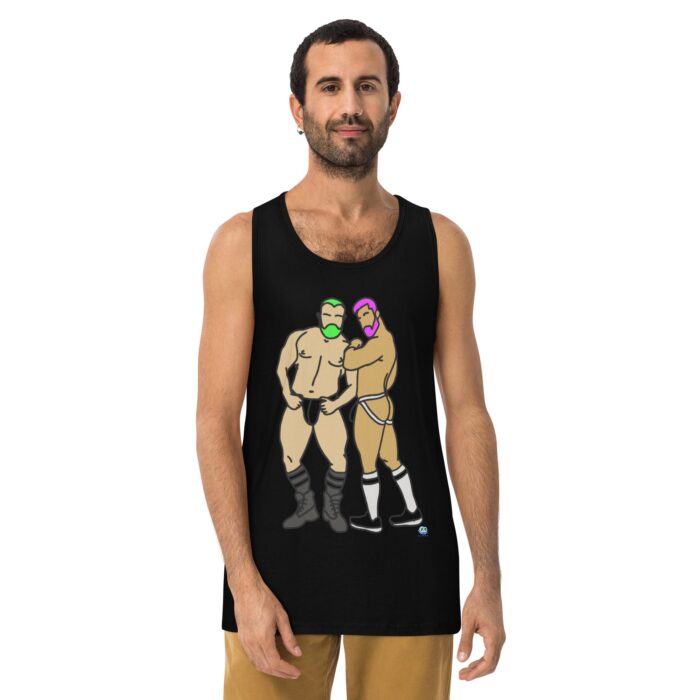 Men’s premium tank top - Jock Buddies - Image 2