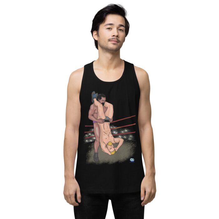 Men’s premium tank top - Pile Driver - Image 2