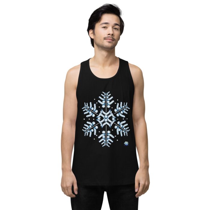 Men’s premium tank top - Snowflake