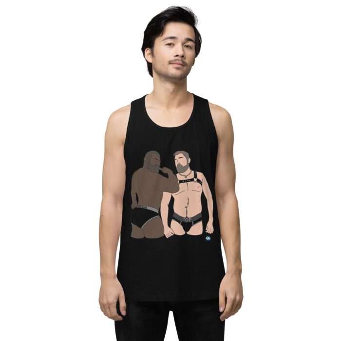 Men’s premium tank top - Top and Bottom - Image 2