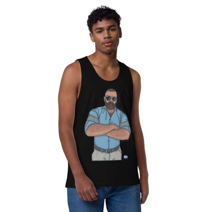 Men’s premium tank top - Vice - Image 2
