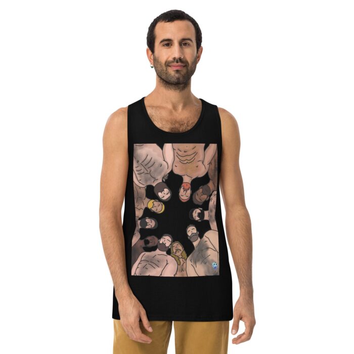 Men’s premium tank top - View From the Tops - Image 2